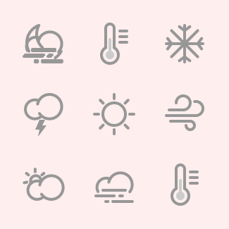 Weather icons pack