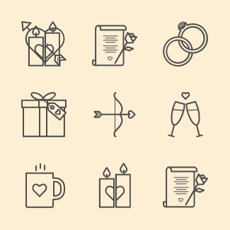 Valenticons icons pack