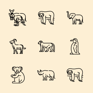 Zoo Line - Welcome to Zootopia icons pack