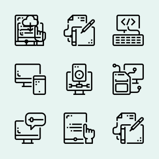 Computer and Hardware icons pack