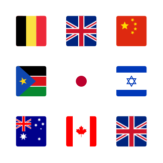 Country flag icons pack