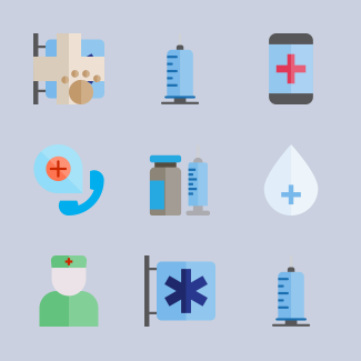 Health Care icons pack
