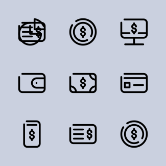 Business and Finance icons pack