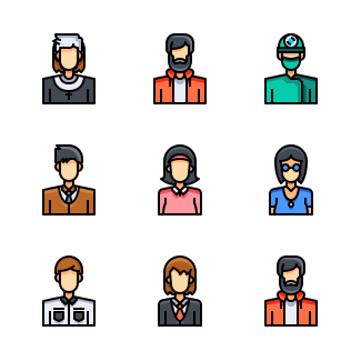 User Avatar icons pack