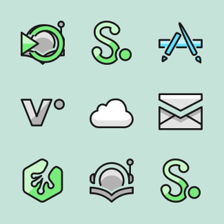 Logos 1 icons pack