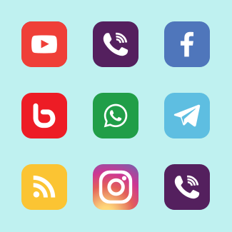 Social media icons pack