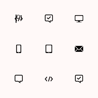 Communication & Technology icons pack