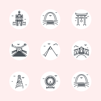 Londomak Round icons pack