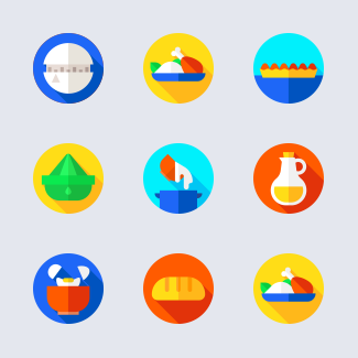 Cooking icons pack
