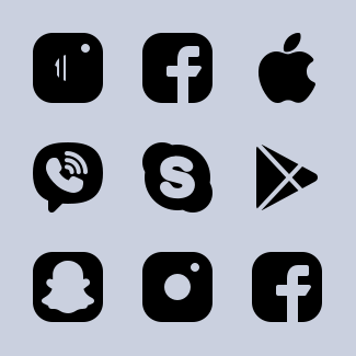 Social icons pack