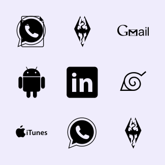 Brands & applications icons pack