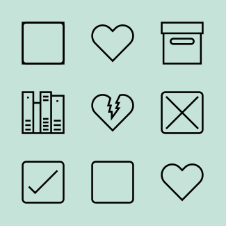 Essential Web 1 icons pack