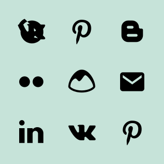 Materia Social free icons pack