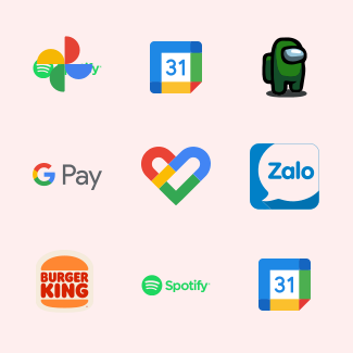 Logos & brands in colors icons pack