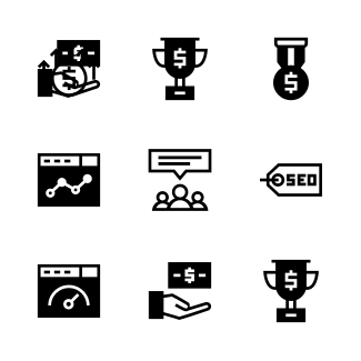 Business icons pack
