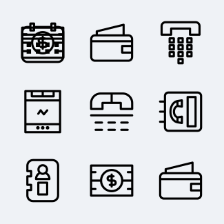 Business And Finance icons pack