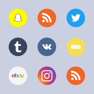 Popular Services & Brands Vol 1 icons pack