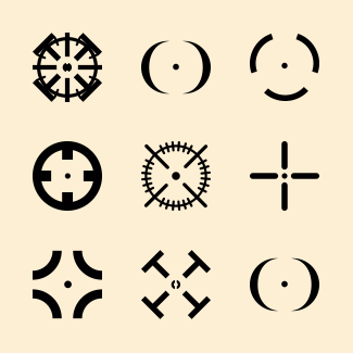 Crosshair icons pack