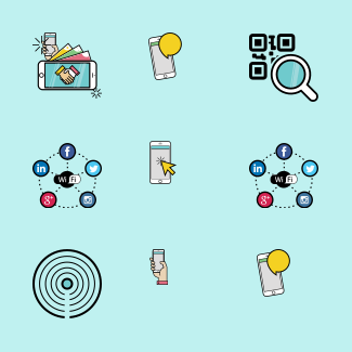 Mobile and Internet Business icons pack