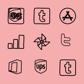 Logos and Brands icons pack