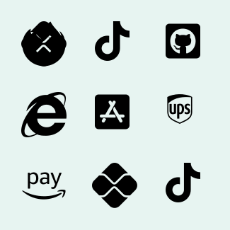 Font Awesome - Brands icons pack
