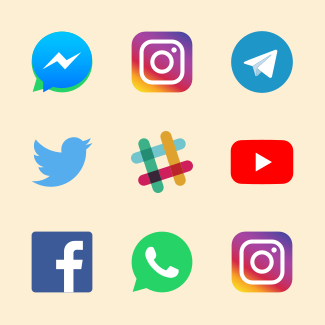 Social network icons pack