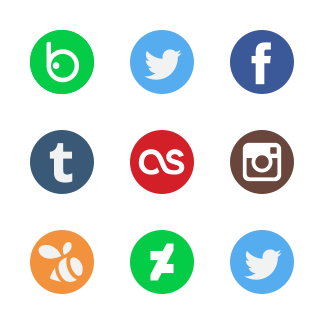 social network icon icons pack