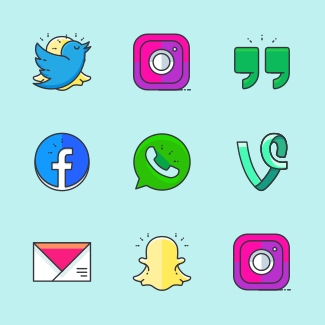 Social Media icons pack