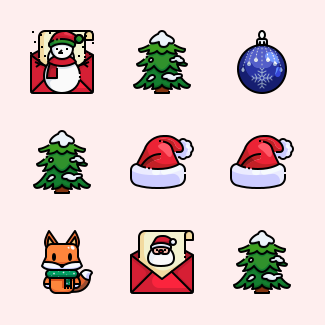 Christmas (Random) icons pack