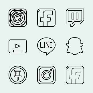 Social Media icons pack