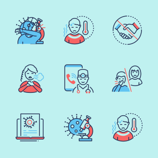 Coronavirus - Innovicons Color icons pack