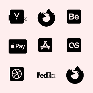 Font Awesome - Brands Vol.1 icons pack