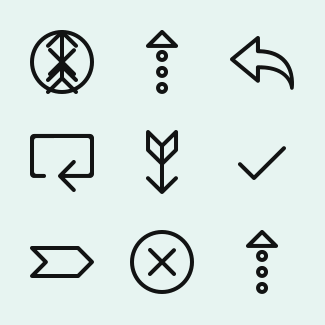 Navigation Set - Arrows, Part Two icons pack