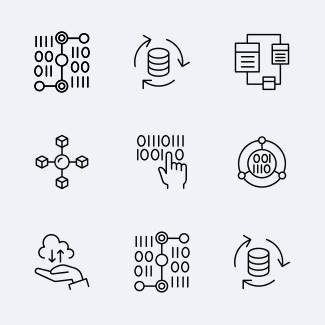 Data icons pack