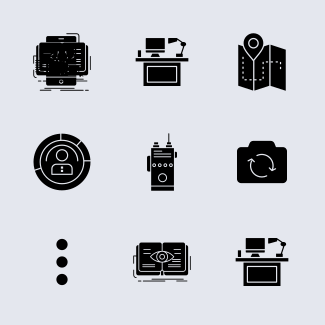 Business & Finance glyph V6 icons pack