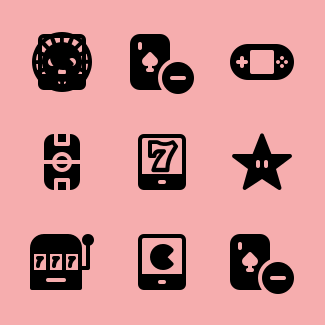 Videogames icons pack