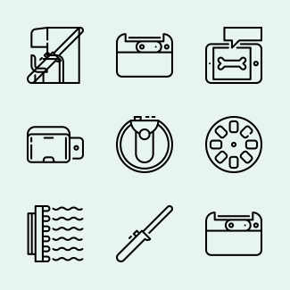 Virtual Reality icons pack