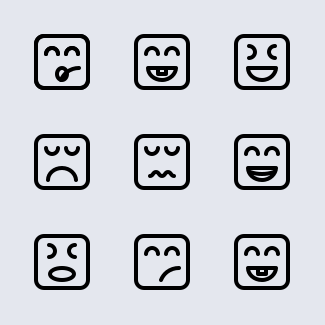 Emoji exspression icons pack