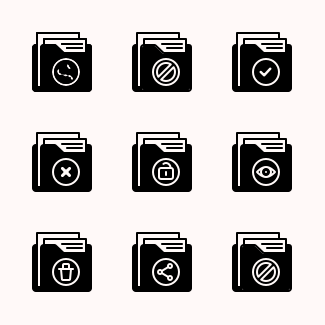 Folders icons pack