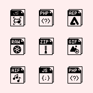 Files icons pack