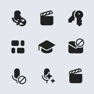 Fluent Solid 20px vol.4 icons pack