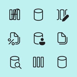 Fluent Outline 20px vol.3 icons pack