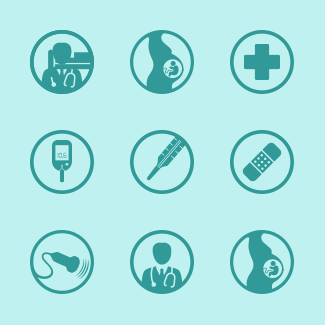 Medical icons pack