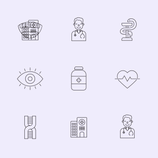 Medical icons pack