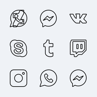 Social Network icons pack