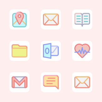 Custom iOS 14 icons pack