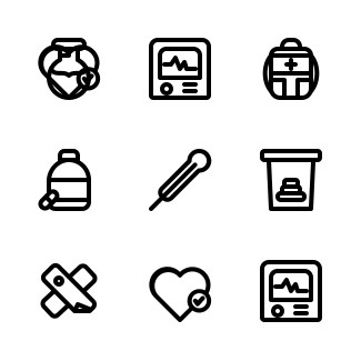 Healthcare & Medical ( Line ) icons pack
