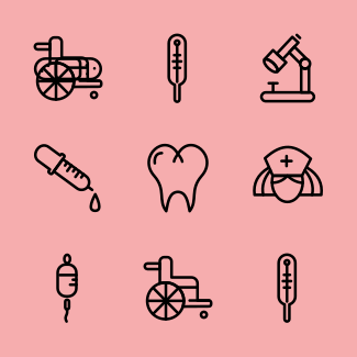 Medical icons pack