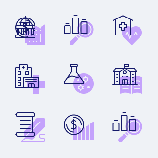 Institution icons pack
