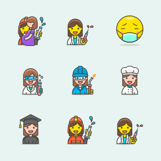 Streamline Emoji icons pack